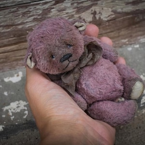 PDF file for sewing pattern for 4,3 inch Baby Bear