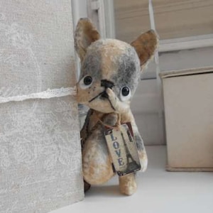 PDF File for 6.5 I- 7 nch Dog Sewing Pattern &quot;Gustave&quot;