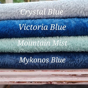 1/16m (24 - 35cm) of hand dyed German viscose (MIST01)