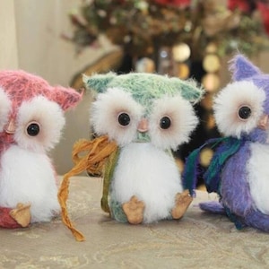 PDF file for sewing pattern &quot;Valya&quot; owl,