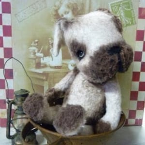 Sewing pattern for bull dog &quot;Billy&quot; 7 inch