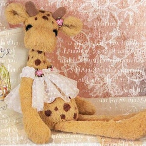 2 Sewing patterns in one for 8 Inch Giraffe And Reindeer PDF File