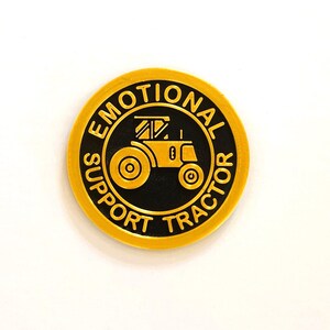 Emotional Support Tractor Decal