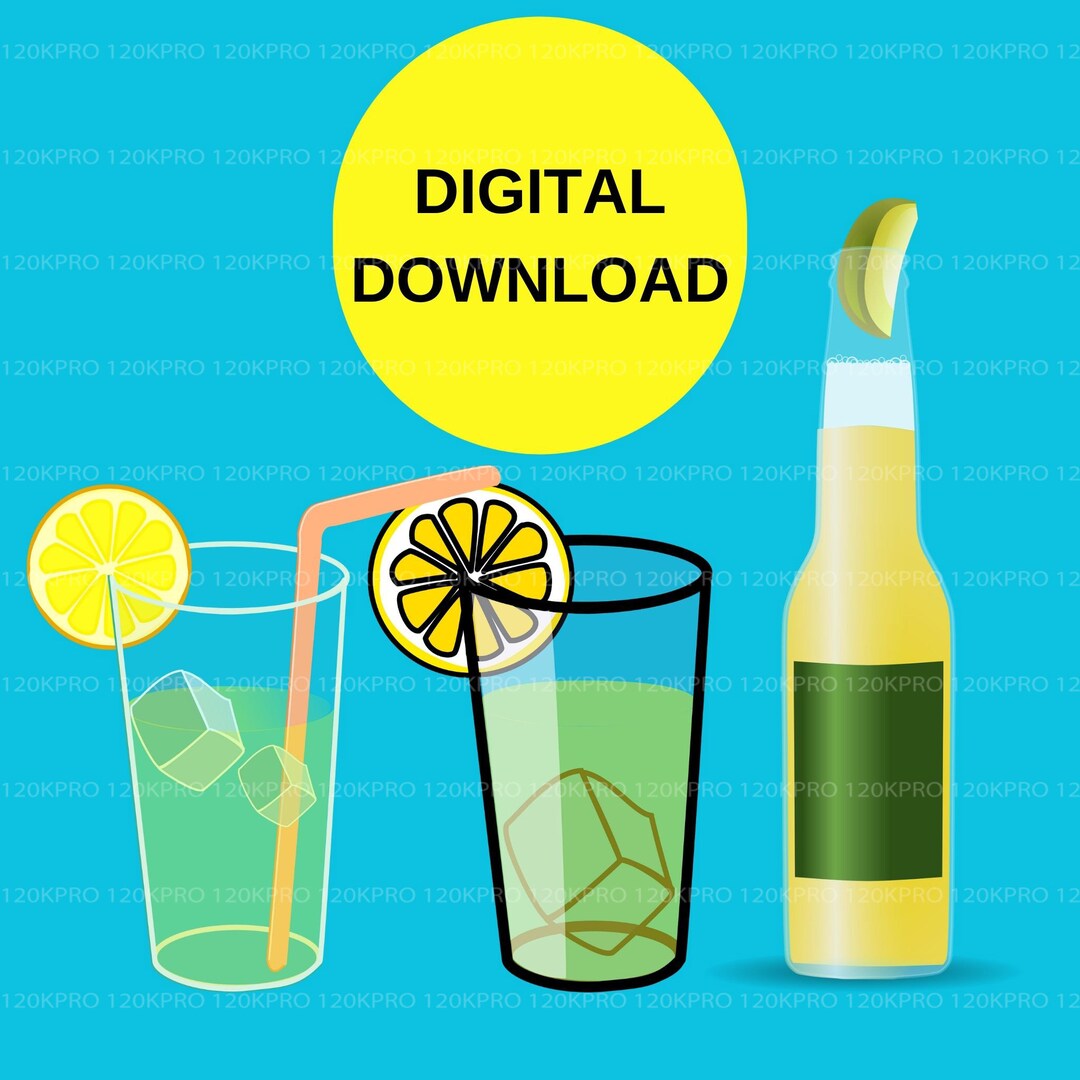 Lemonade Package, Lemonade Png File, Lemonade Bar and Stand Download