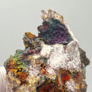 175g Rainbow Iridscent Hematite on Botryoidal Goethite and Turgite