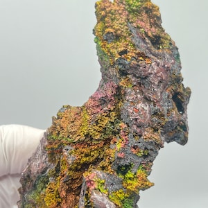 161g Multicolored Iridscent Hematite on Botryoidal Goethite and Turgite