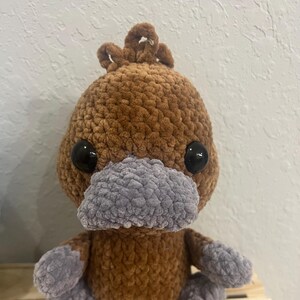 Crocheted Platypus Plushy