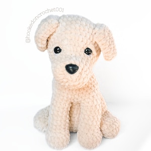 Labrador Crochet Pattern Golden Retriver Amigurumi Pattern DIY Crochet Tutorial Puppy Crochet Animal Patterns Amigurumi Dog Pattern Puppy