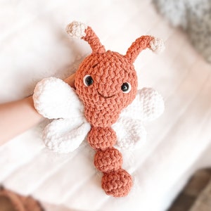 Low Sew Dragonfly Crochet Pattern Insect Amigurumi Pattern DIY Crochet Tutorial Bug Crochet Animal Patterns Amigurumi Dragonfly Bug