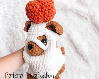 Halloween Crochet Pattern Ghost Amigurumi Pattern DIY Crochet Tutorial Puppy Crochet Animal Patterns Amigurumi Dog Pattern Puppy Crochet