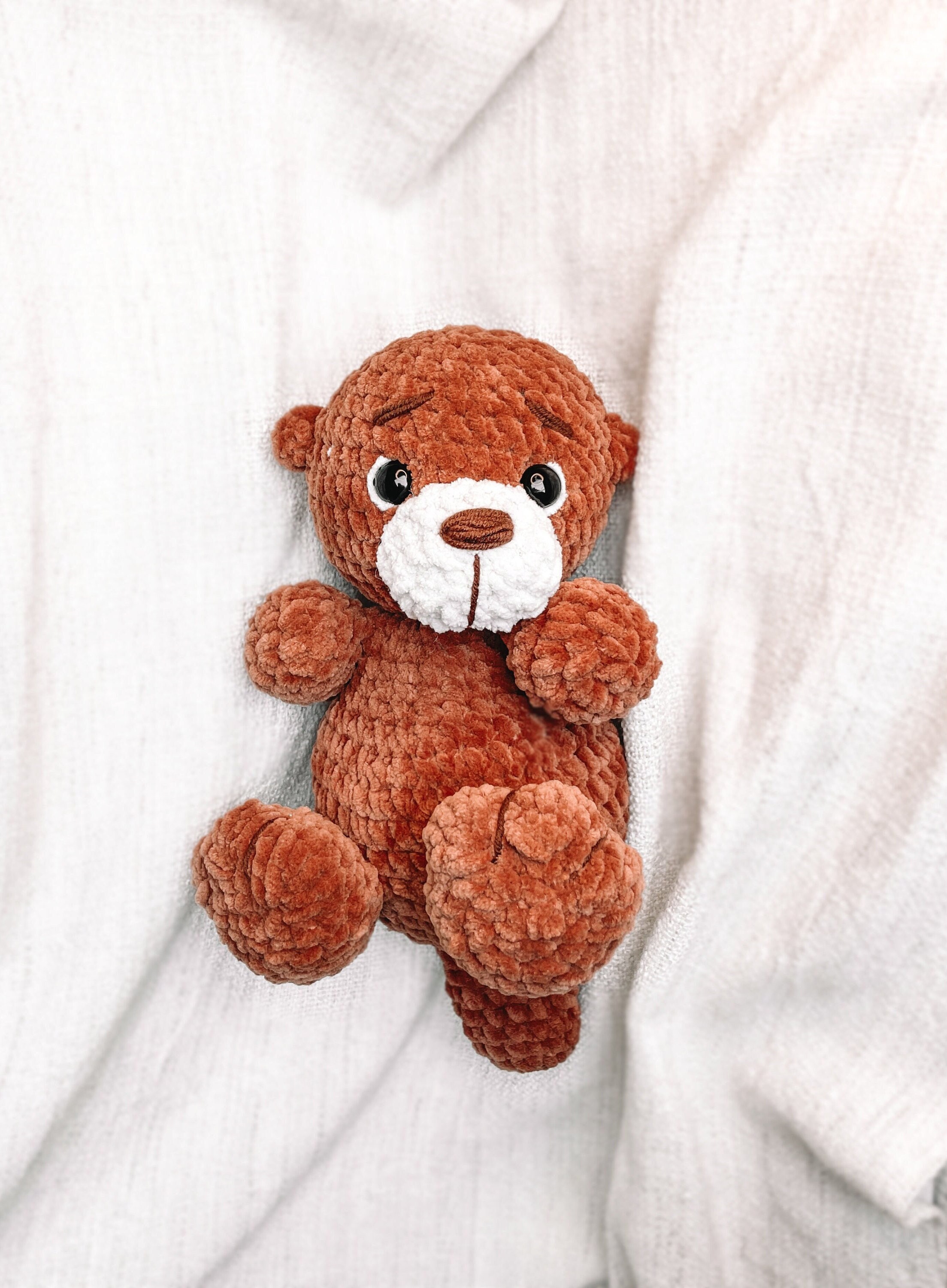 39 Otter Crochet Patterns for Cute Gifts, Nursery Decor, and Pocket-Sized Amigurumi 21 Otter Crochet Pattern Beaver Amigurumi Pattern Animal