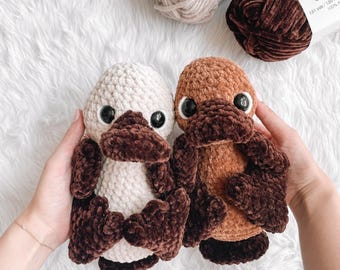 s*i様 カモさんの編みぐるみ◎ ♕あみぐるみ/カモさん | かぎ針初心者のための教室＊あみぐるみ