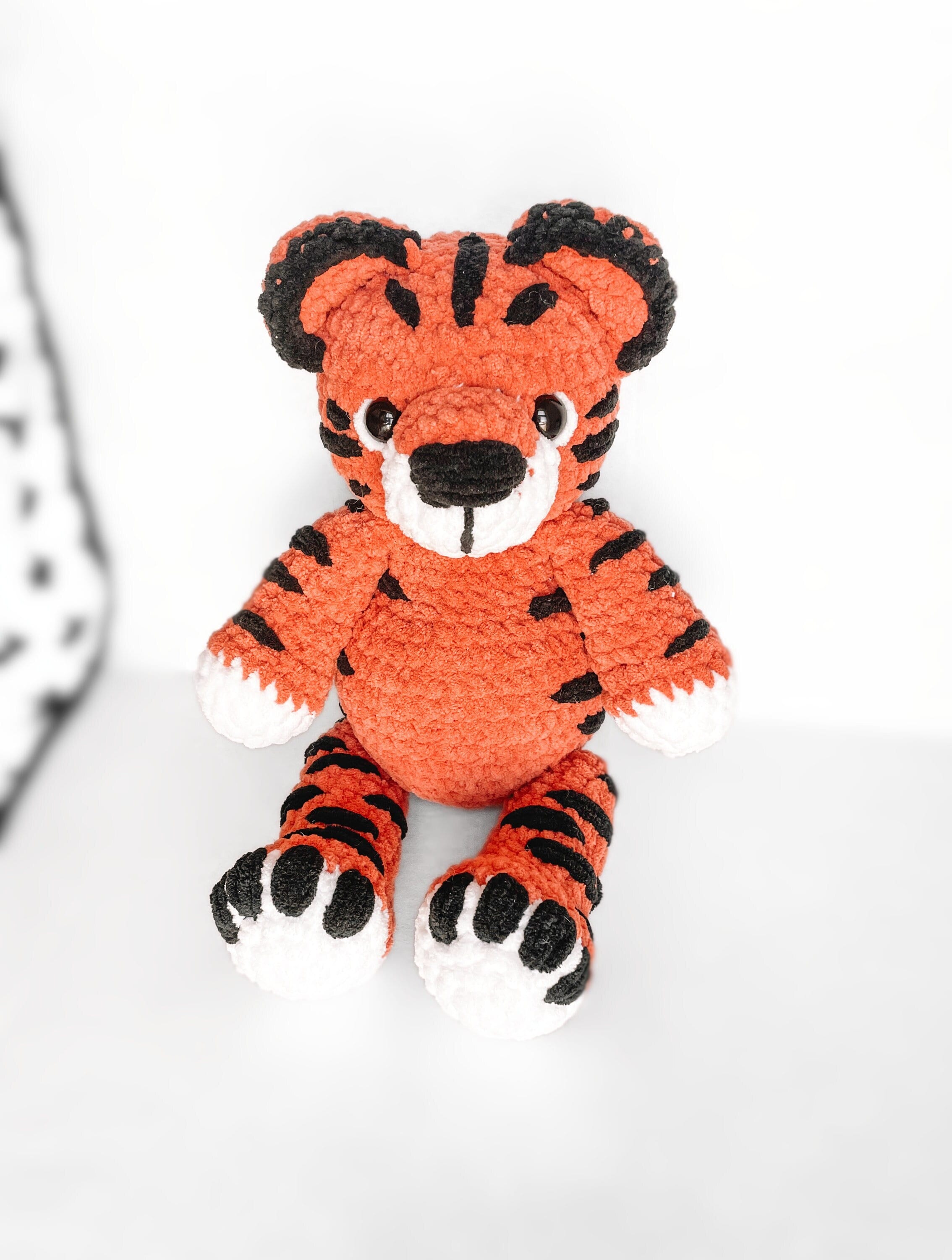 Tiger Crochet Pattern Tiger Amigurumi Pattern Zoo Animal Crochet Handmade Toy tiger Crochet DIY Crochet Tutorial PDF Amigurumi Instruction