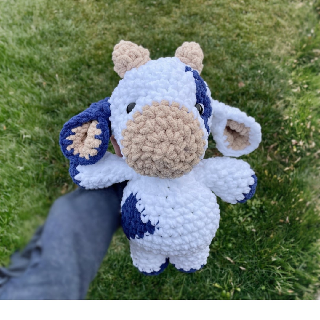 Cow Crochet Pattern, Crochet Cow Pattern, Amigurumi Cow Pattern