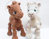 LOW SEW Camel Crochet Pattern Camel Amigurumi Pattern DIY Crochet Tutorial Camel Crochet Animal Patterns Amigurumi Horse Pattern Camel
