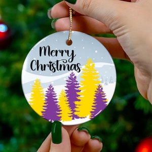 Intersex Pride Ornament, 4 Shapes To Pick From, Queer Pride Gift, Merry Christmas Ornament, Christmas Intersex Present, LGBTQ Christmas Gift