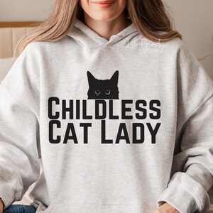Cat Lady Hoodie Etsy