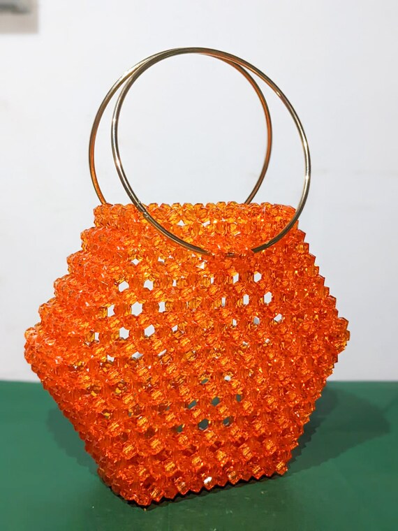 Crystals Beaded Bag - Chic Wedding Handheld Purse - Gifts for Her