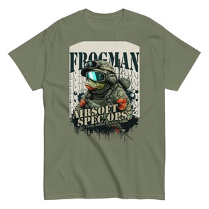 Camiseta Frogman Spec Ops Airsoft | Sicario de alta costura