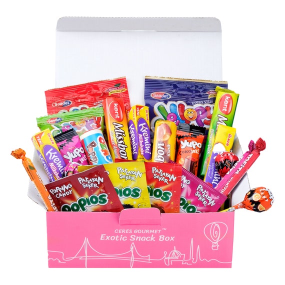 Candy Box From Around the World for Halloween Foreign Rare Unique Mystery Candy Gift Box 40 Pcs Cool International Exotic Candy Snacks Etsy UK
