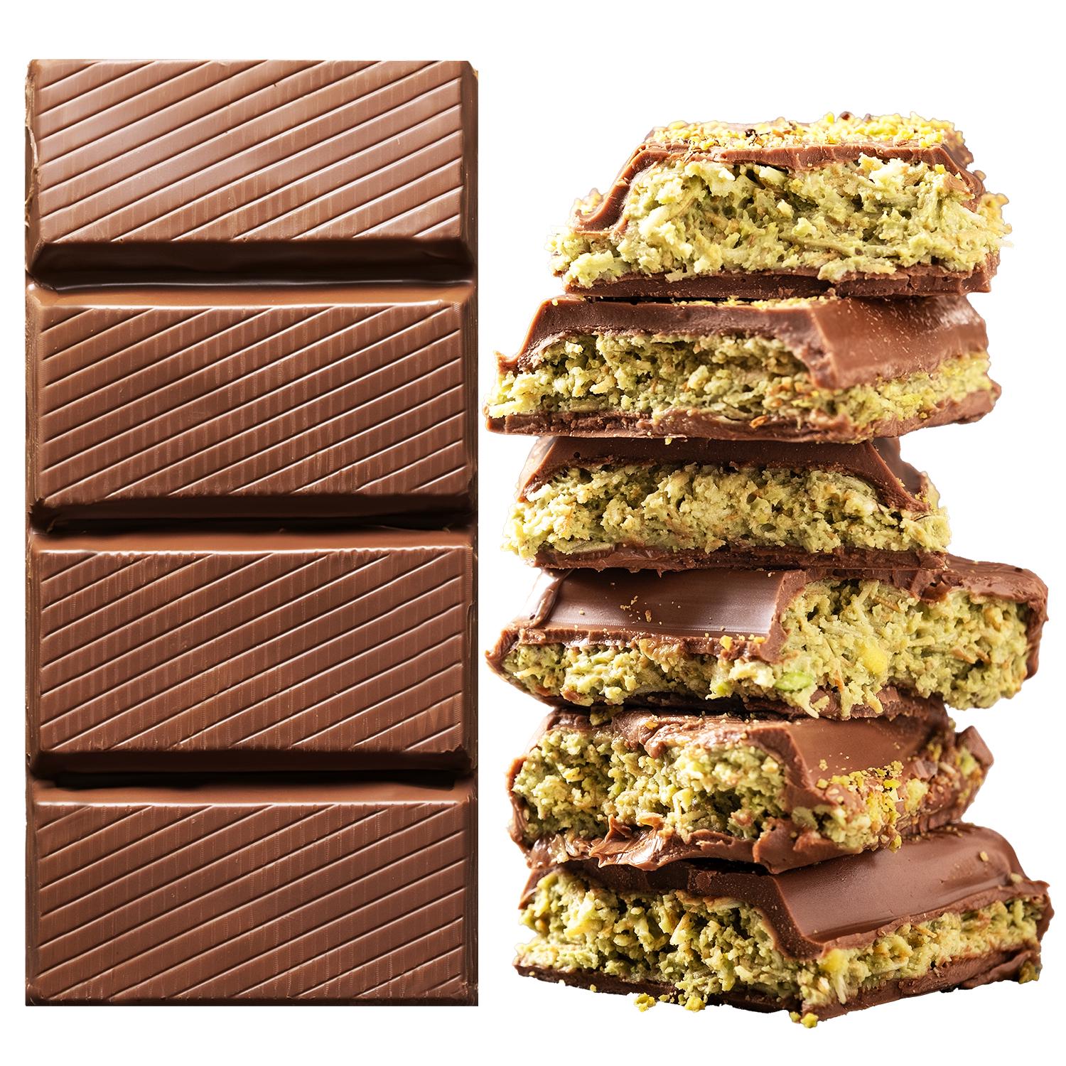 Dubai Chocolate Bar | Kunafa Pistachio Bar 7oz | Viral Dubai Dubai Chocolate Bar | Kunafa Pistachio Bar 7oz | Viral Dubai