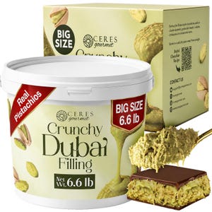Dubai Chocolate Filling 6.6 lb – Pistachio Cream with Kataifi Bild 9