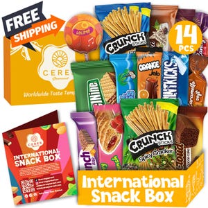 Turkish Snack Box, Exotic Candy Variety Pack, Gift Box