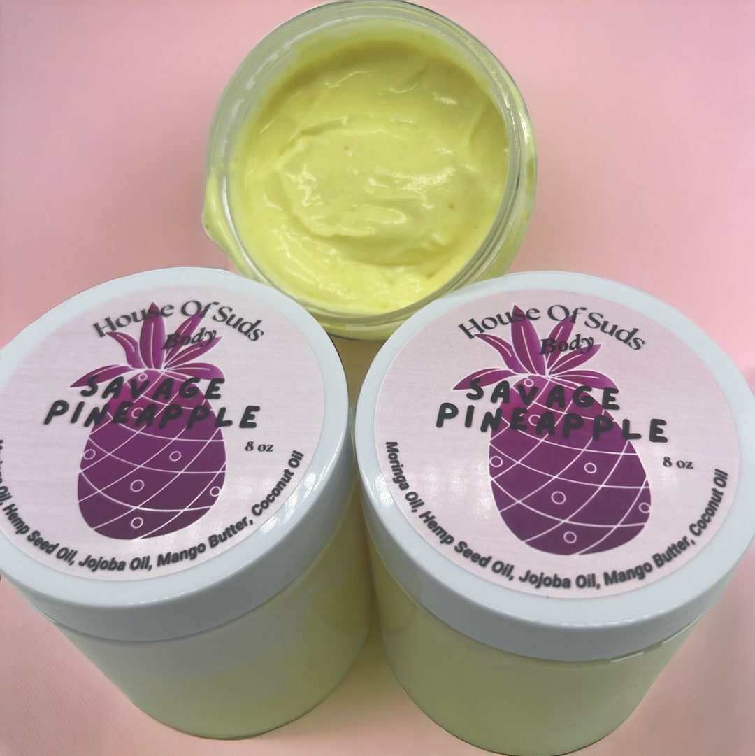 Homemade Savage Pineapple Body Butter 8oz - Etsy