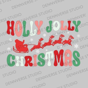 Holly Jolly Christmas High Resolution PNG