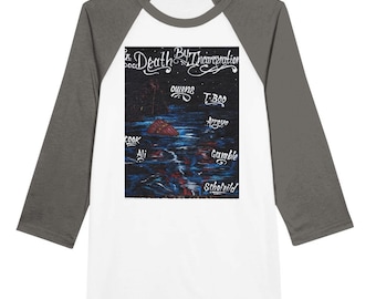 ユニセックス 3/4スリーブ ラグランTシャツ