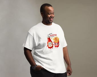 Ketchup Love Unisex tee, Valentine Food Shirt