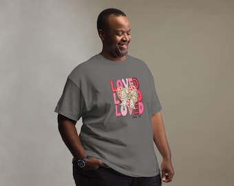 Christian Valentine Unisex tee, Scripture Valentine Shirt