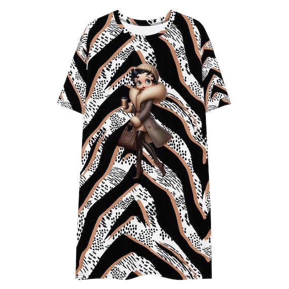 betty boop jersey dress T-shirt Dress, Bad and Bougie cute dress for girls