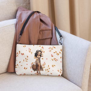 Bolso bandolera Betty Boop Spring Blossom para mujer, moda primaveral floral, colores neutros, tipo pulsera, piel sintética