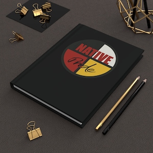 Native Pride, Hardcover Journal, Medizinrad, Indigene Kunst, Original Design, Geschenk, Weihnachten, Notizen