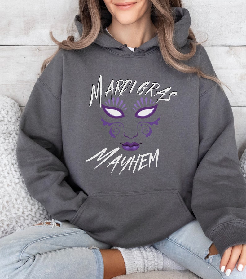 mardi gras hoodie set