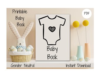 Simple baby book