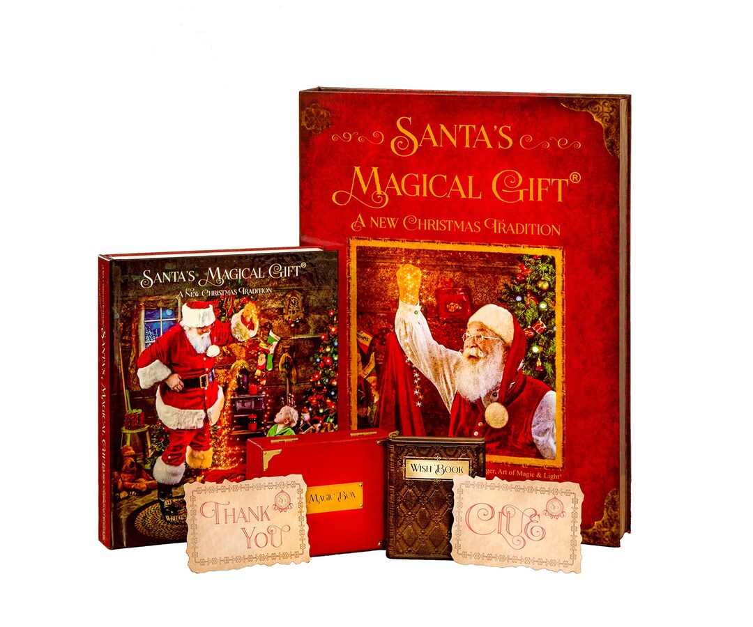 Santa's Magical Gift Set With Audio Book Magic Box and Etsy