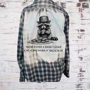 Bleached And Distressed Flannels, Customizable Flannel