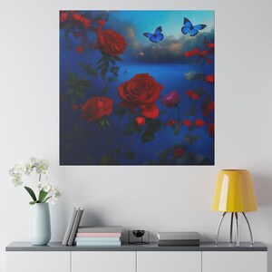 Matte Canvas, Stretched, 0.75&quot;