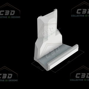 Soporte para tarjeta de pared - Versión 5 - Archivo STL digital