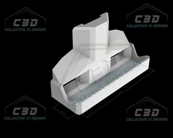 Soporte para tarjeta de pared - Versión 3 - Archivo STL digital