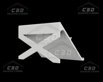 Large Card Stand with X Design - Version 1 - Digital STL File
