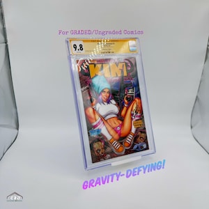 CUSTOM Graded Comic Stand/ FLOATING Comic Display!