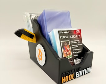 do you use penny sleeves with card savers Royal Plum Leather Card Holder - Minimalist Wallet with Clear ID Window main image 0