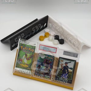 Mittelgroßer Kartenständer - Full Set Bundle - Honeycomb Link Connector separat erhältlich - Digitale STL-Datei