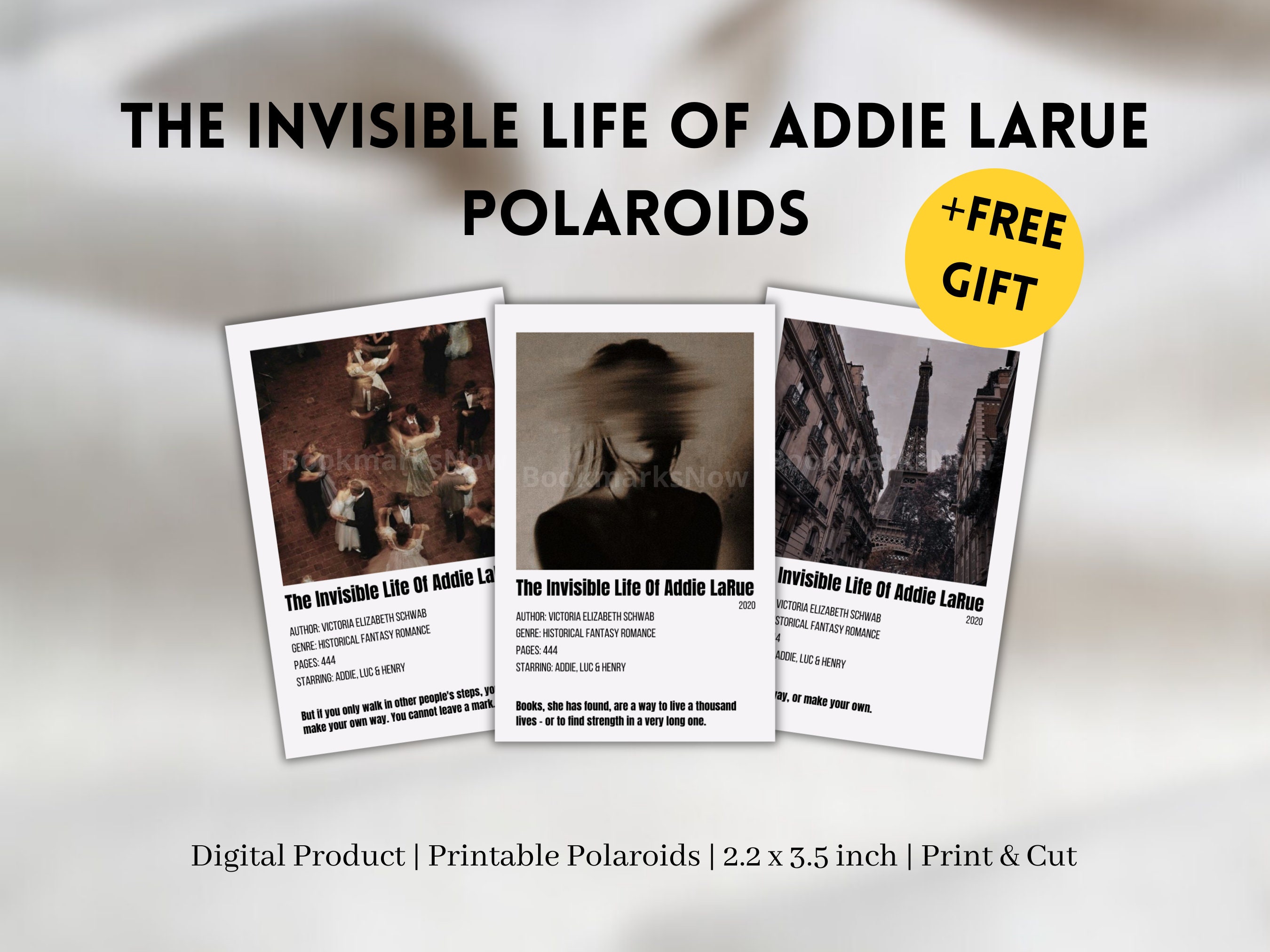 POLAROID STICKERS // Aesthetic Polaroids // printable, digital