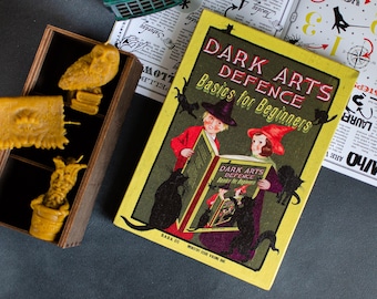 Dark Arts Defence Textbook: Basics for Beginners book fanart replica D.A.D.A.