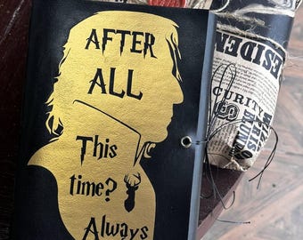 Personalized Wizard Adventure Softcover Journal – Aged Paper Notebook – Custom Name Magical Diary – Handmade Vintage Style Book