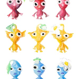 Pikmin Collection - Print